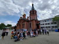 Семейный праздник прошёл в храме Иннокентия Иркутского