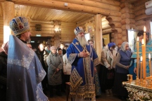 Владыка Артемий возглавил богослужение в храме Казанской иконы Божией Матери. 4 ноября 2025 г. Владыка Артемий возглавил богослужение в храме Казанской иконы Божией Матери. 4 ноября 2025 г.