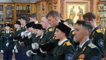 Молебен для хабаровских казаков - участников парада Победы 6 мая 2026 г.